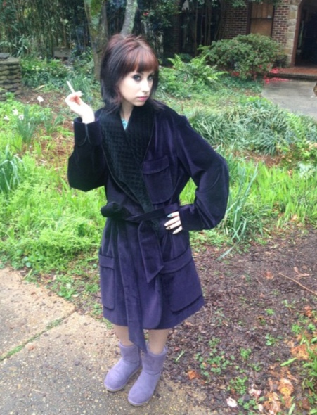 Kreayshawn breakfast 2012