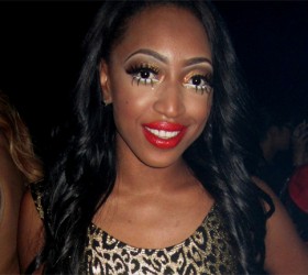 The Black Widow Nisha Rockstarr Celebrates Her Birthday On South Beach [CANDID PHOTOS]