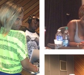 Spotted : Diamond And Princess Digital In The Studio Together!