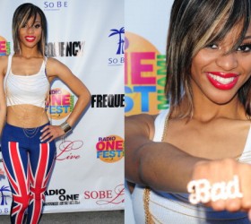 Photos : Brianna Perry At Radio 1 Festival In Miami