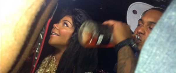 Photos : Lil’ Kim Parties At Club 40/40 For Her Birthday
