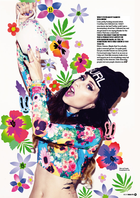 kreayshawn-front-magazine-3 kreayshawn front magazine photo shoot