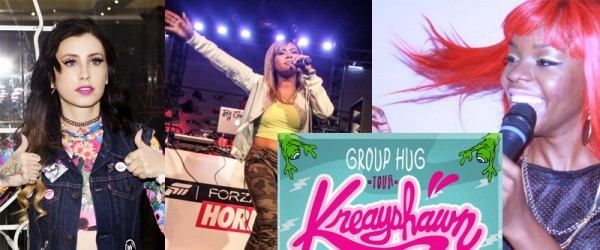 Honey Cocaine And Rye Rye Will Be On Kreayshawn’s Group Hug Tour