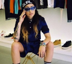 Behind The Scenes : Kreayshawn i-D Magazine Photo Shoot