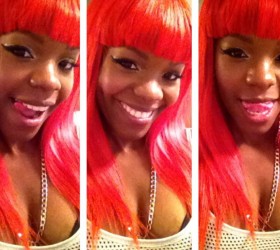 Photos : Rye Rye Signatures Boobs, Vamps And Does Photo Shoot With Ultra Sexy Red Hair